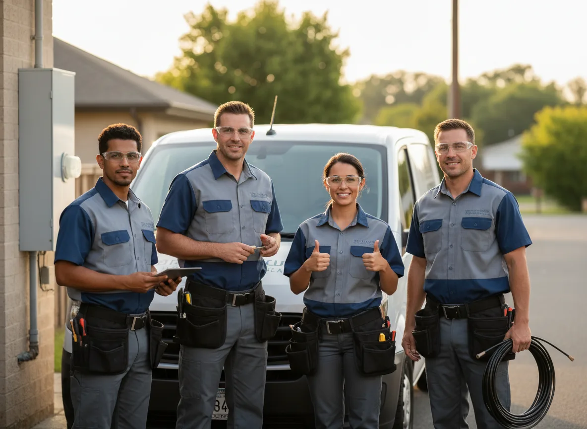 Residential electrical contractor serving homeowners in Rhome, TX